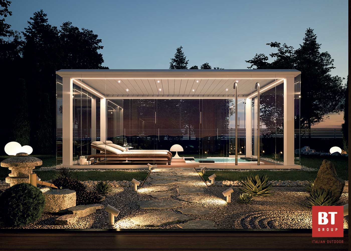 PERGOKLIMA R600 Evening Garden